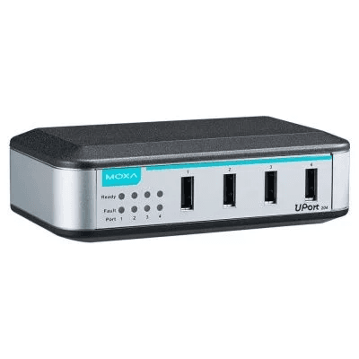 MOXA UPort 204 — концентратор USB