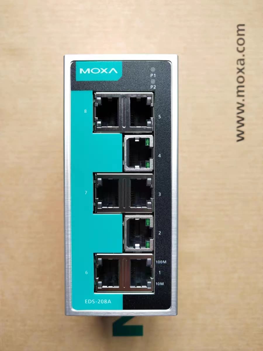 MOXA EDS-208A — коммутатор Ethernet 8 портов